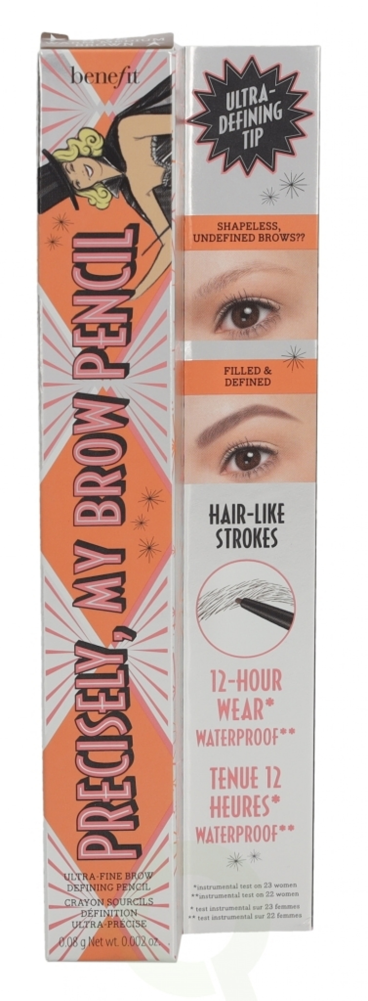 Benefit Precisely My Brow Pencil Ultra-Fine 0,08 g #3.75 Warm Medium Brown
