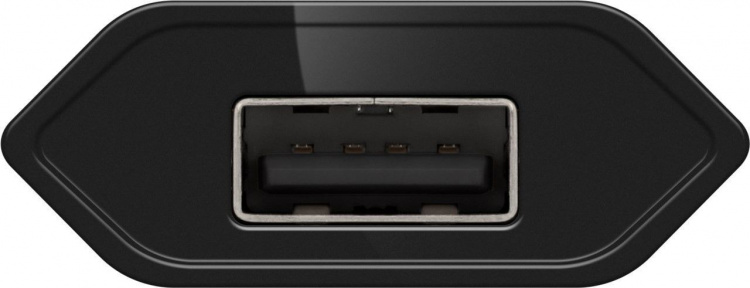 Goobay USB-C 5 W lader + kabel, 1 m, svart Goobay USB-C 5 W lader + kabel, 1 m, svart