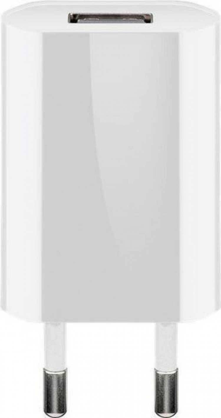 Goobay Micro-USB 5 W lader + kabel, 1 m, hvit