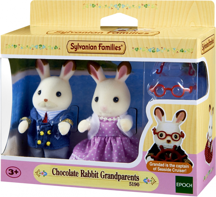 Sylvanian Families Besteforeldre til sjokoladekaniner Sylvanian Families Besteforeldre til sjokoladekaniner