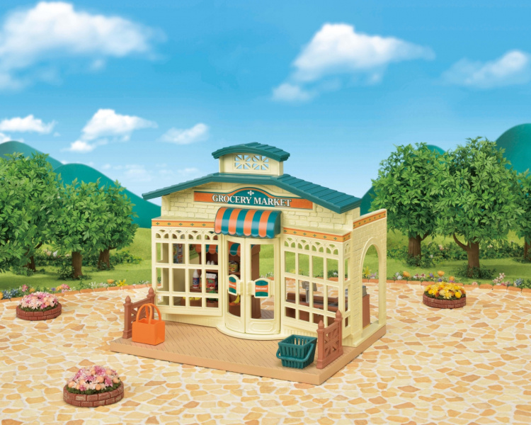 Sylvanian Families Supermarked i landsbyen Sylvanian Families Supermarked i landsbyen