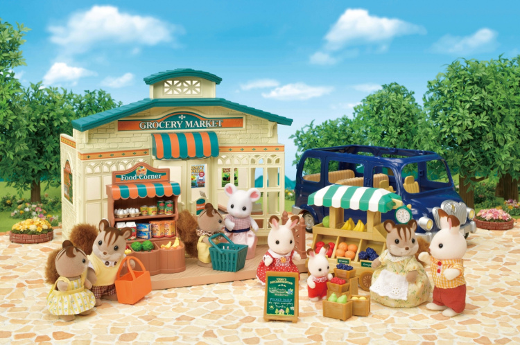 Sylvanian Families Supermarked i landsbyen Sylvanian Families Supermarked i landsbyen