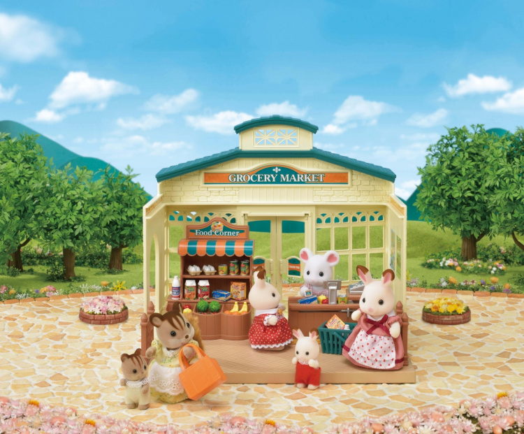 Sylvanian Families Supermarked i landsbyen Sylvanian Families Supermarked i landsbyen