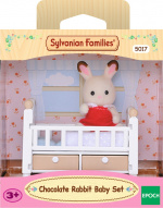 Sylvanian Families Sjokoladekanin babysett (barneseng) Sylvanian Families Sjokoladekanin babysett (barneseng)