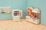 Sylvanian Families Bondegårdskjøkken med kjøleskap