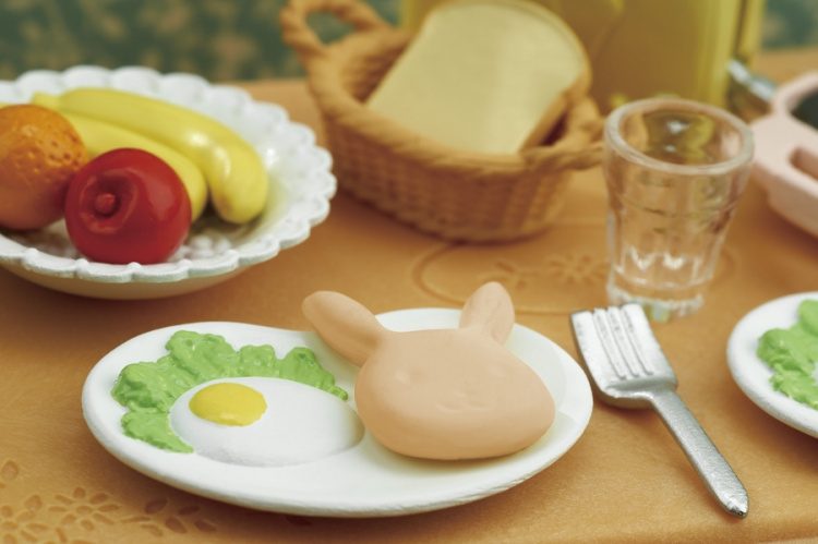 Sylvanian Families Frokostsett med brødrister