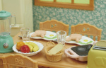 Sylvanian Families Frokostsett med brødrister