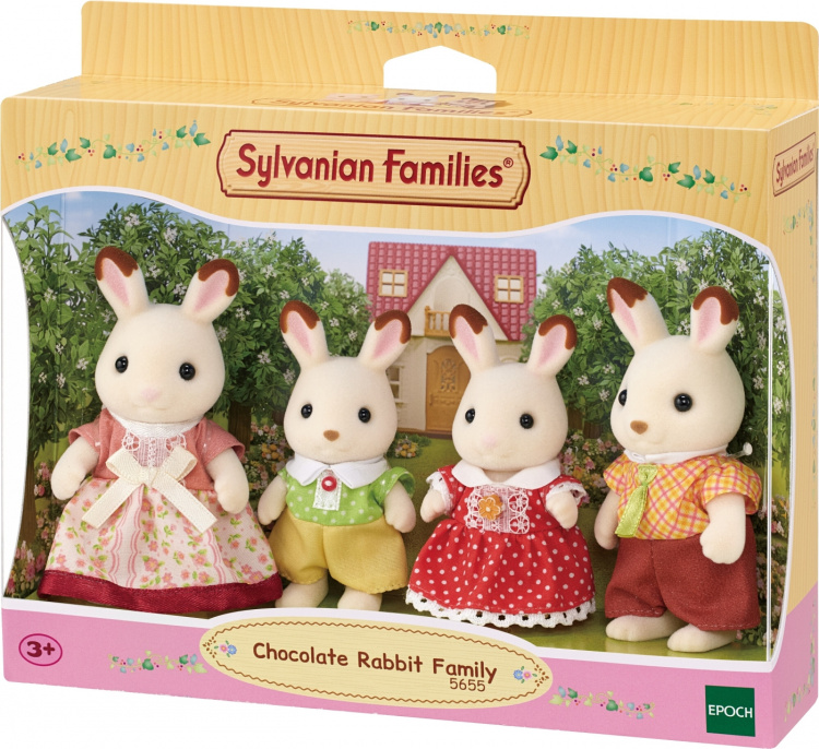 Sylvanian Families Sjokoladekaninfamilien Sylvanian Families Sjokoladekaninfamilien
