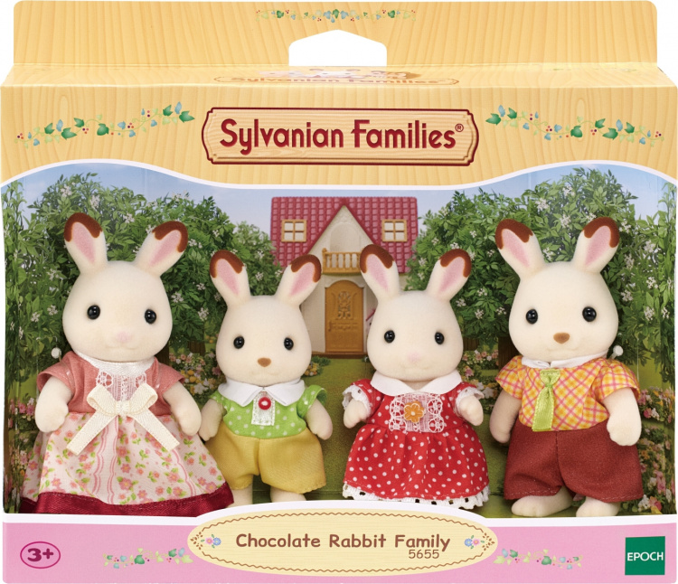 Sylvanian Families Sjokoladekaninfamilien Sylvanian Families Sjokoladekaninfamilien
