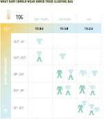 Ergobaby Swaddler sovepose, sau, 0 mnd - 61 cm