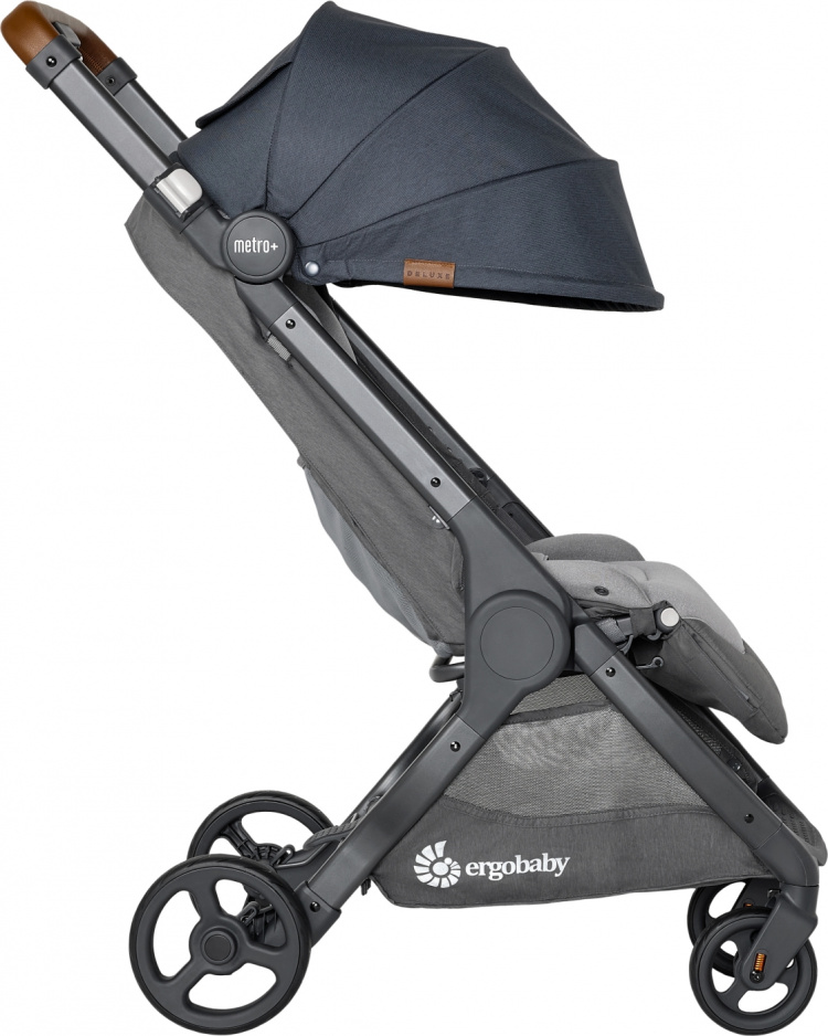 Ergobaby Metro+ Deluxe reisehjul, London Grey