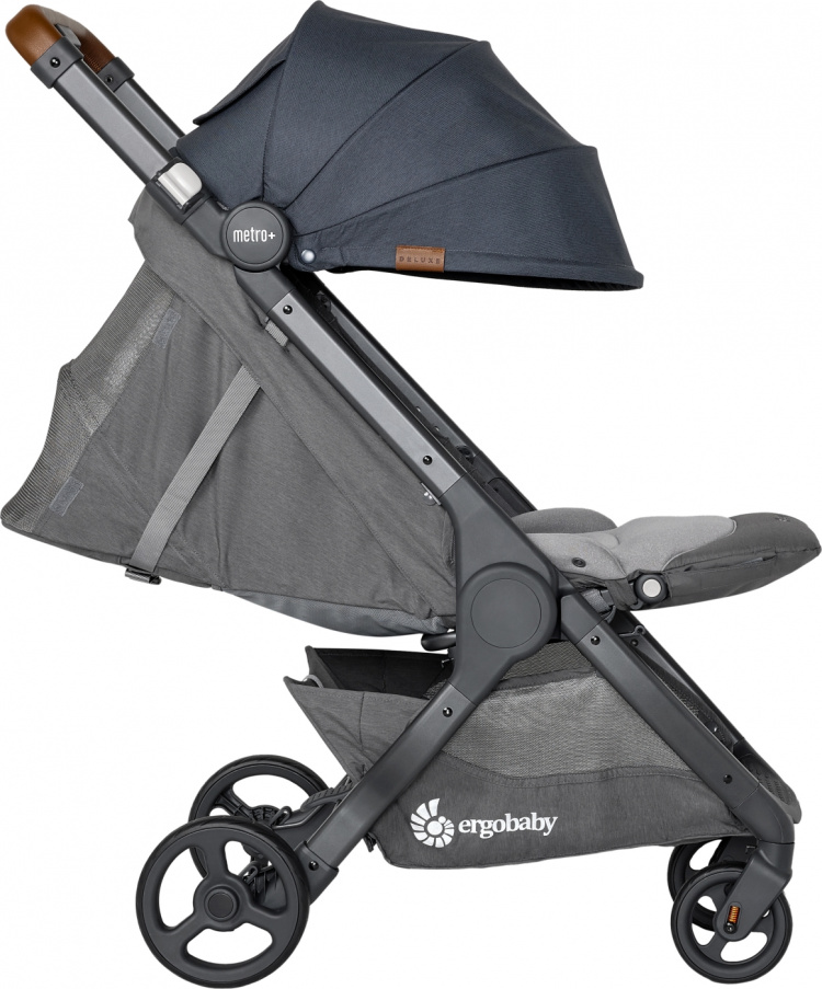 Ergobaby Metro+ Deluxe reisehjul, London Grey