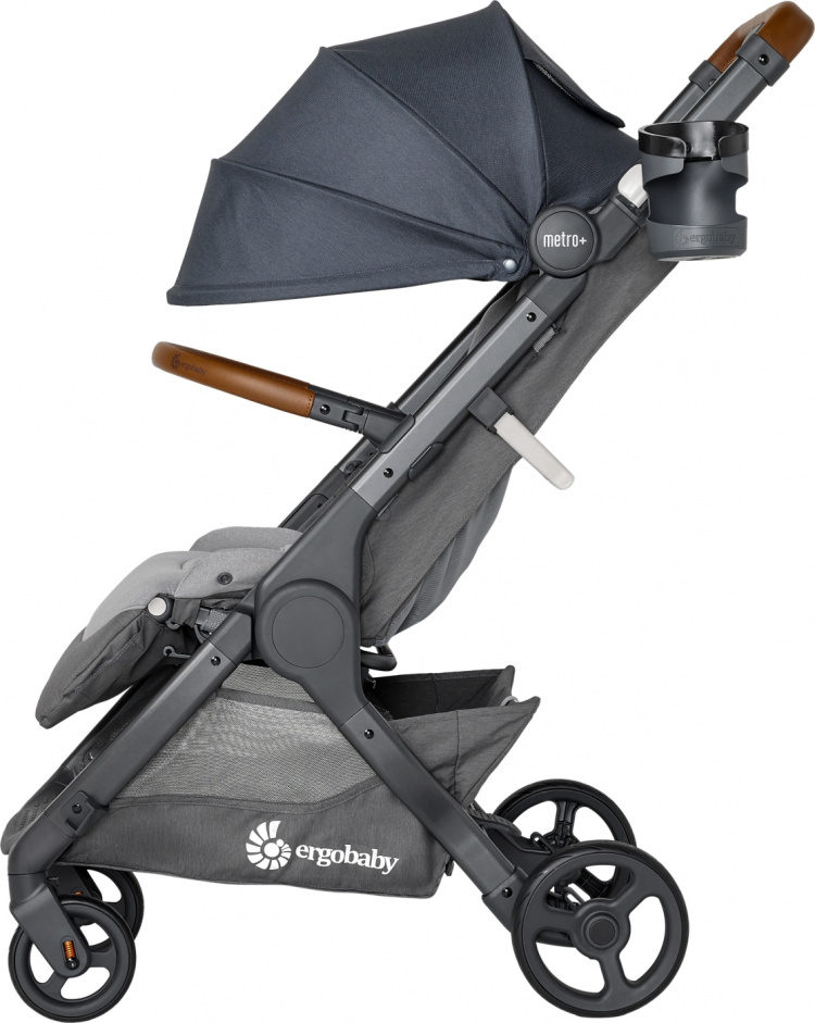 Ergobaby Metro+ Deluxe reisehjul, London Grey