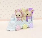 Sylvanian Families Badetoalett til trillingene