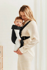 BabyBjörn Mini Woven-ryggsekk, svart