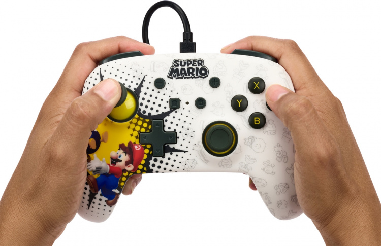 PowerA Enhanced Wired Controller, Bob-omb Blast, Switch