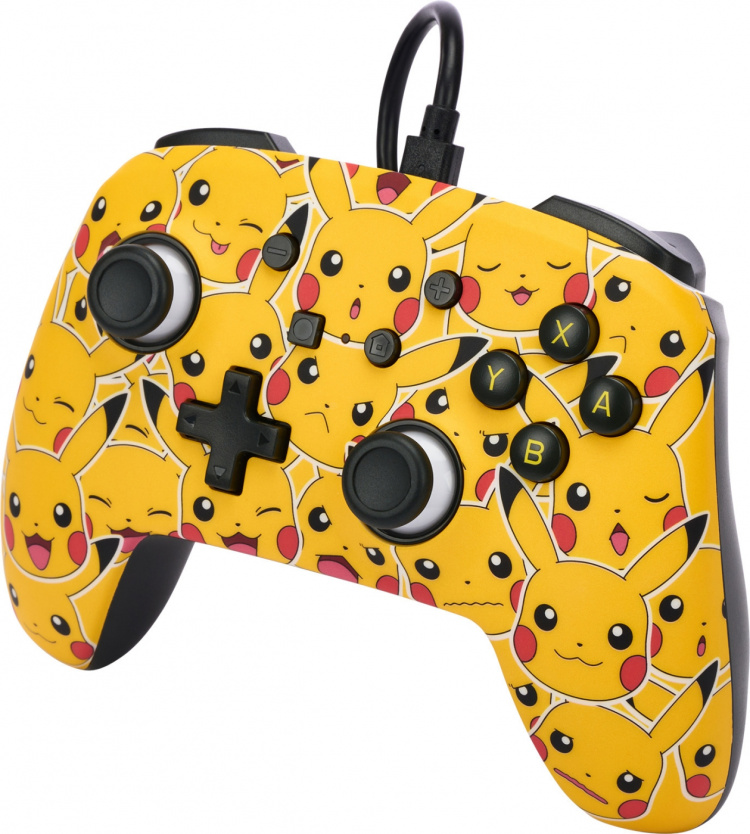 PowerA Enhanced Wired Controller, Pikachu Moods, Switch PowerA Enhanced Wired Controller, Pikachu Moods, Switch