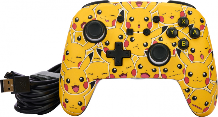 PowerA Enhanced Wired Controller, Pikachu Moods, Switch PowerA Enhanced Wired Controller, Pikachu Moods, Switch