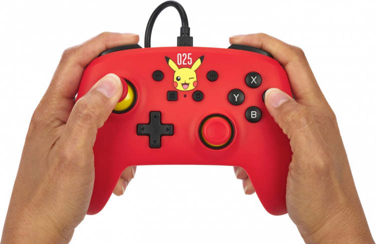 PowerA Kablet kontroller, Laughing Pikachu, Switch PowerA Kablet kontroller, Laughing Pikachu, Switch