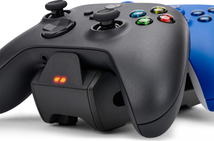 PowerA Duo Charging Station ladestasjon og batteripakke, svart, Xbox