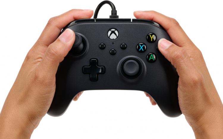 PowerA Wired Controller spillkontroller, svart, Xbox PowerA Wired Controller spillkontroller, svart, Xbox
