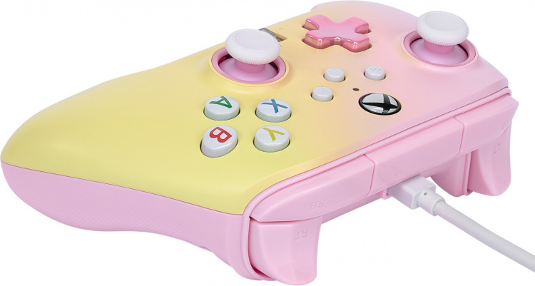 PowerA Enhanced Wired Controller, Pink Lemonade, Xbox PowerA Enhanced Wired Controller, Pink Lemonade, Xbox
