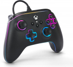 PowerA Lumectra Advantage kablet kontroller, svart + RGB LED-bånd, Xbox / PC