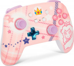 PowerA Forbedret trådløs kontroller, Princess Peach Plaid, Switch PowerA Forbedret trådløs kontroller, Princess Peach Plaid, Switch