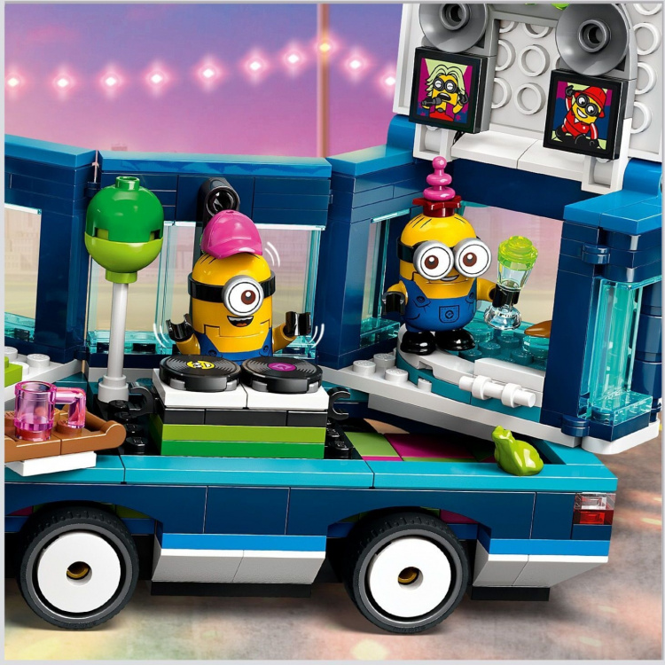 LEGO Minions 75581 - Kätyrias musikkfestivalbuss