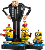 LEGO Minions 75582 - Gru og minions kan bygges med klosser LEGO Minions 75582 - Gru og minions kan bygges med klosser