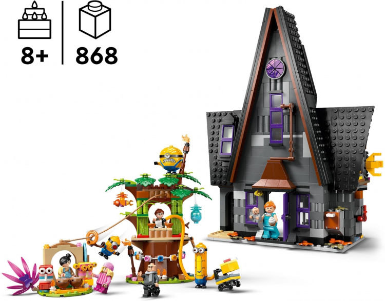 LEGO Minions 75583 - Tante og Grus hus LEGO Minions 75583 - Tante og Grus hus