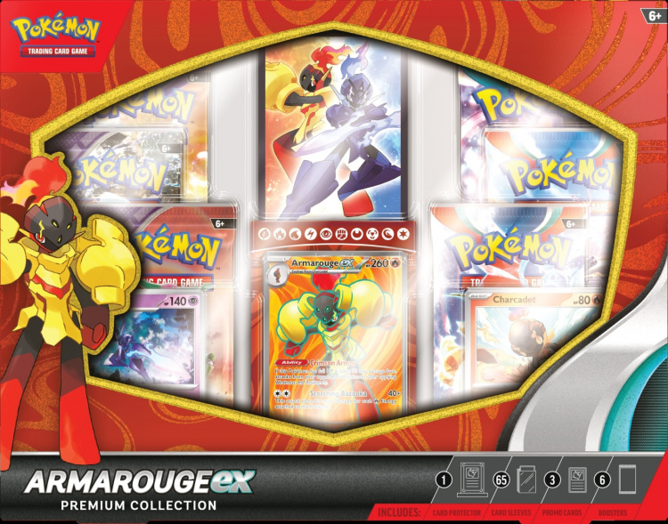 POKEMON Armarouge ex Premium Collection-samlersett
