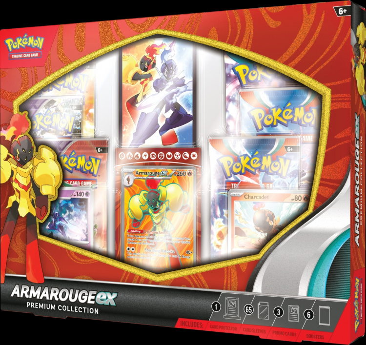POKEMON Armarouge ex Premium Collection-samlersett