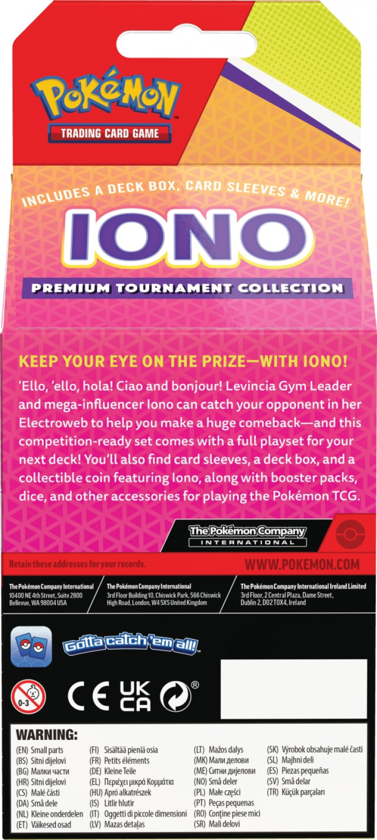 POKEMON IONO Premium Tournament Collection samlekortsett