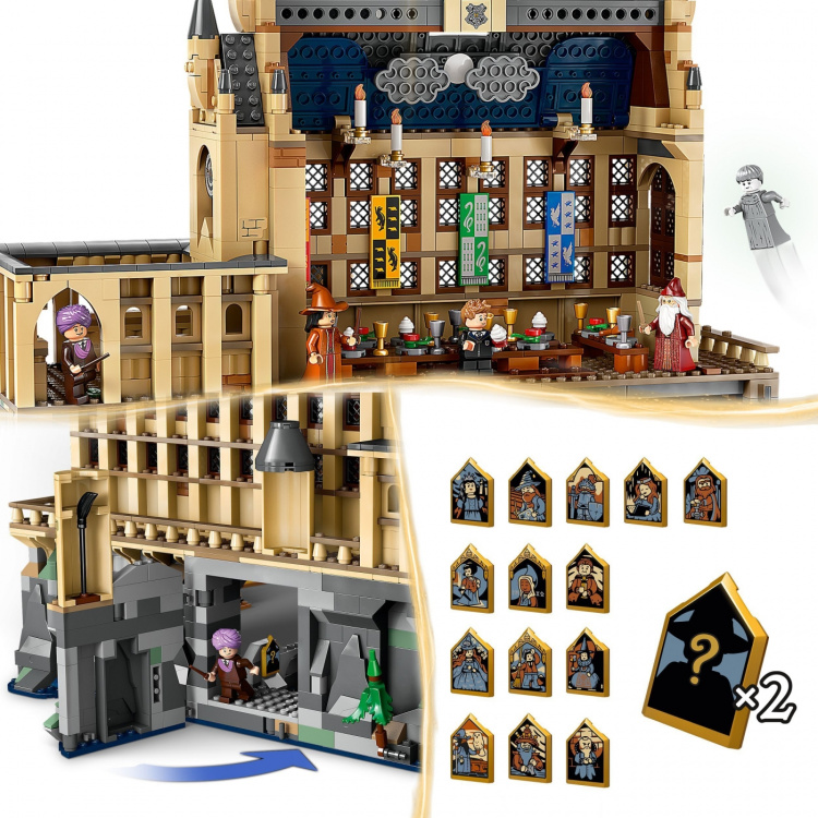 LEGO Harry Potter 76435 - Galtvort slott: Den store salen