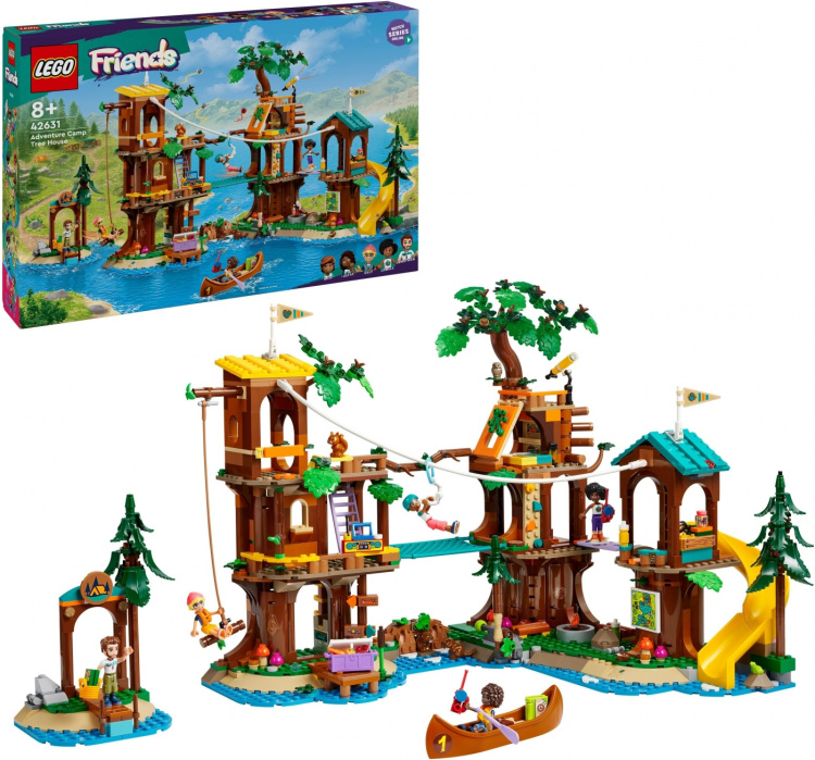 LEGO Friends 42631 - Eventyrlig leirtrehytte