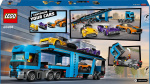 LEGO City Big Vehicles 60408 - Transportbil med sportsbil