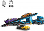 LEGO City Big Vehicles 60408 - Transportbil med sportsbil