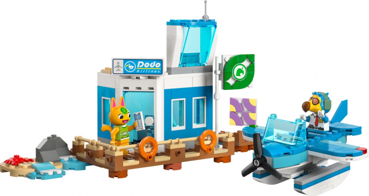 LEGO ® Animal Crossing™ 77051 - Dodo Airlines kaller på deg for en flytur