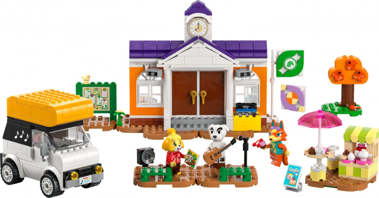 LEGO ® Animal Crossing™ 77052 - K.K.s konsert på torget
