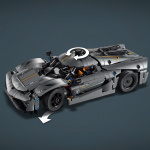 LEGO Technic 42173 - Grå hyperbil Koenigsegg Jesko Absolut