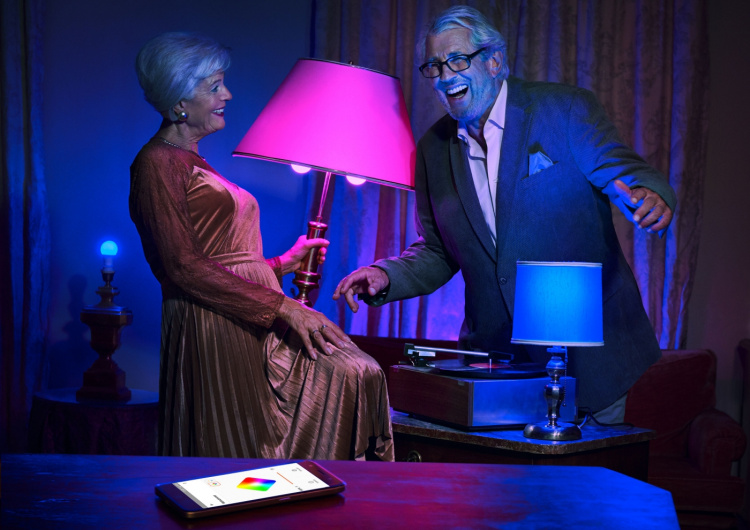 LEDVANCE SMART+ standard 60W/RGBW frosted E27 WiFi - C