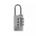 travelblue 3 Dial Combi Lock, mix color Silver or Gold