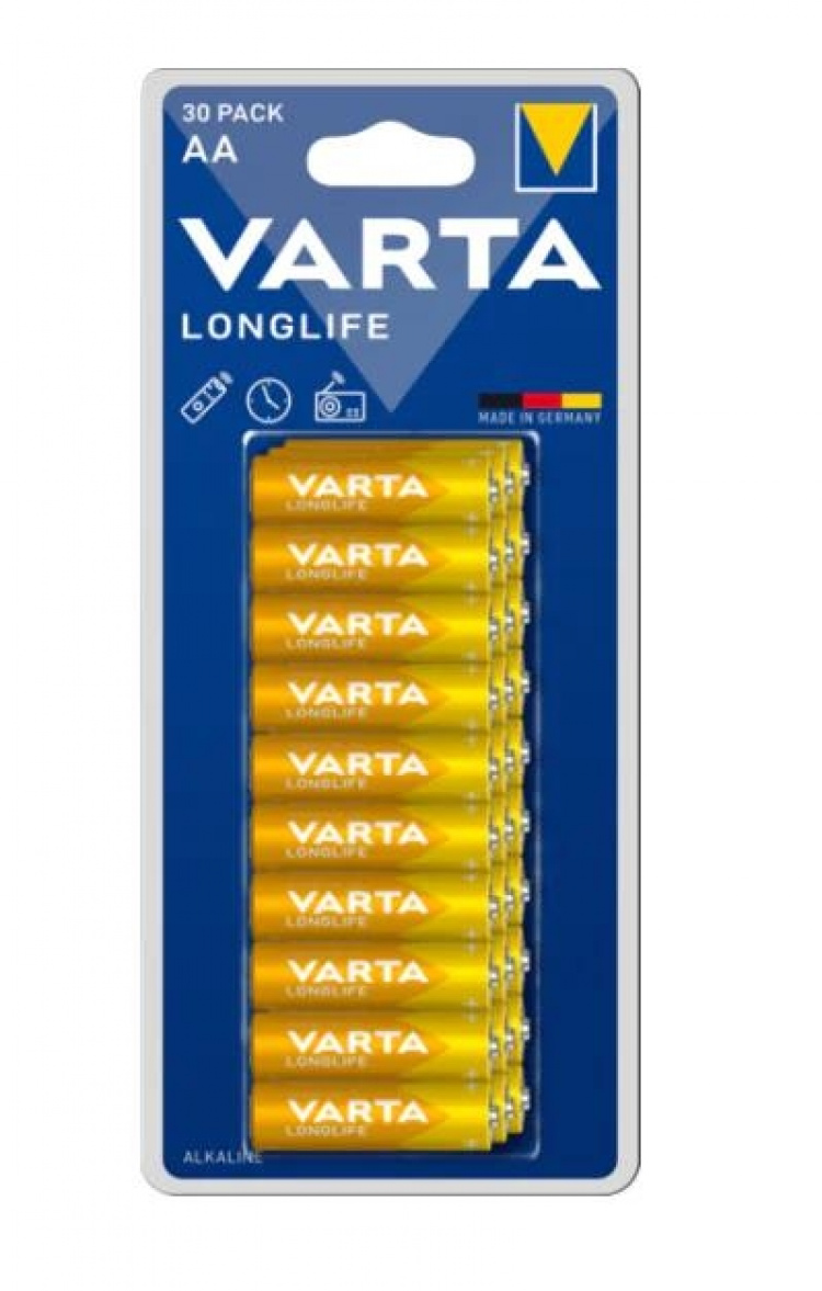 Varta Longlife AA Blister 30-pack