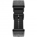 Polar Armbånd med krystall 20 mm svart S-M