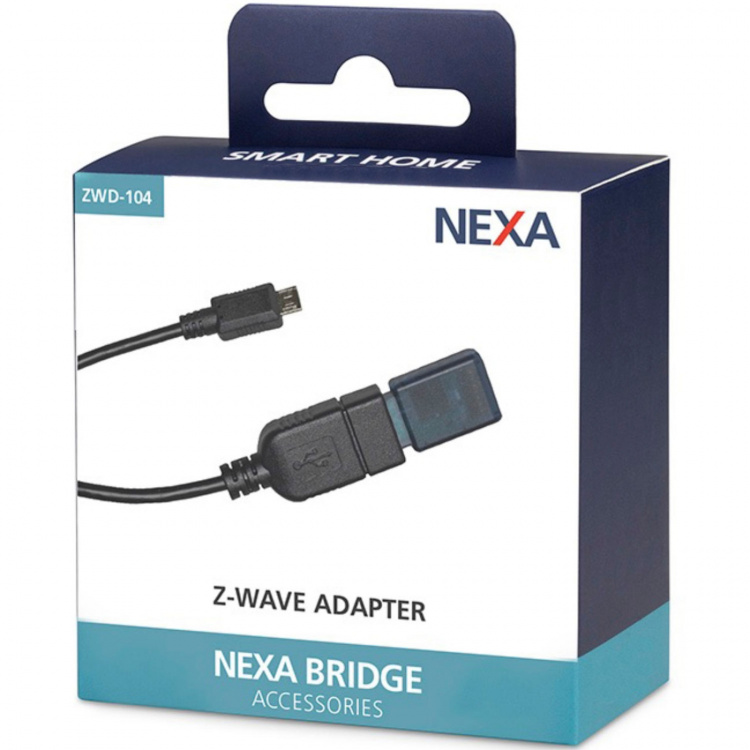 Nexa ZWD-104 Z-Wave Plus-adapter for f.eks. Bridge 3 / RPi / Home Assistant Nexa ZWD-104 Z-Wave Plus-adapter for f.eks. Bridge 3 / RPi / Home Assistant