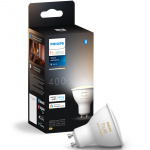 Philips Hue Hvit Ambiance GU10 400lm 1-pakning Philips Hue Hvit Ambiance GU10 400lm 1-pakning