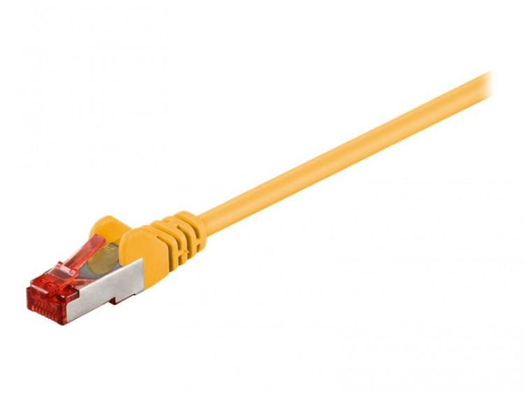 Goobay CAT 6 S/FTP CU 10m Yellow