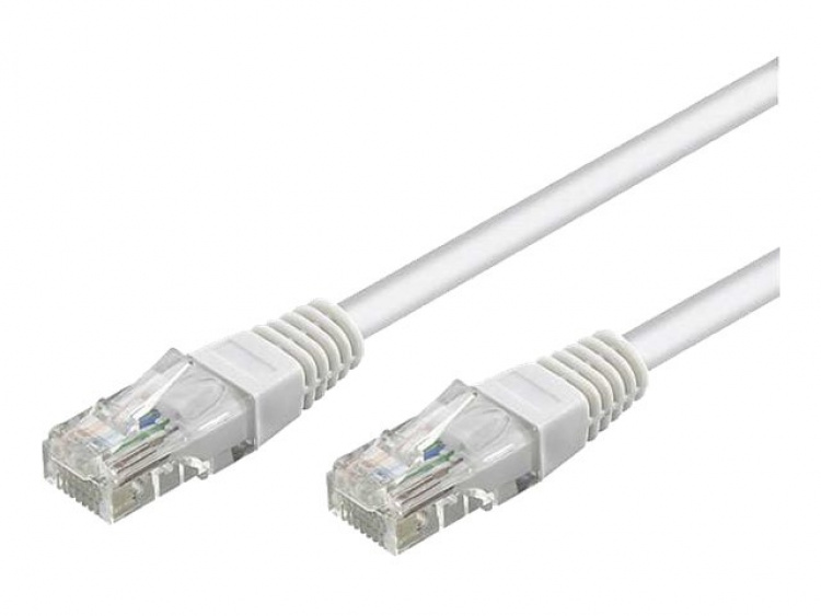Goobay CAT 6 U/UTP CCA 5m White