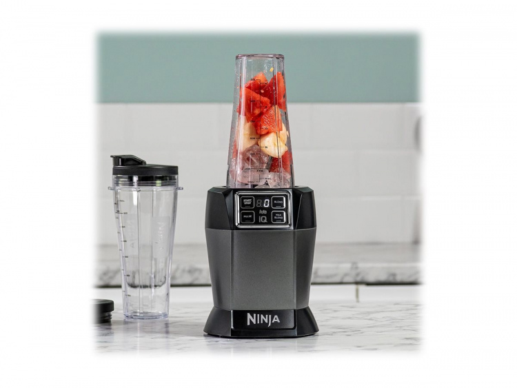 Ninja BN495EU Blender 2 Auto-iQ har svart/silver